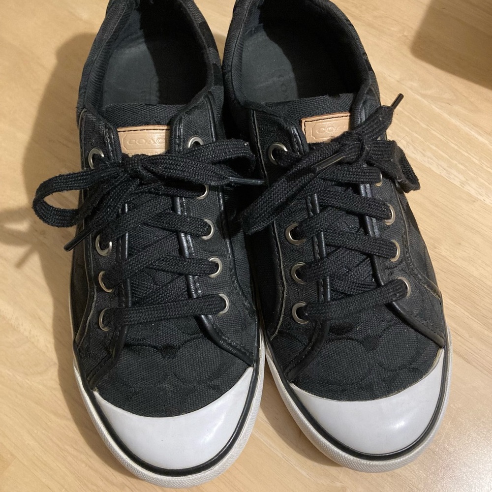 Coach Black Barrett Sneakers